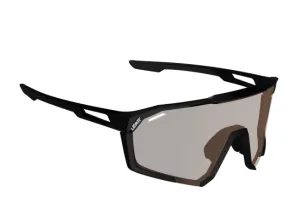 Leatt SpeedViz Pro Sunglasses - Satin Black Iriz Silver 30 V