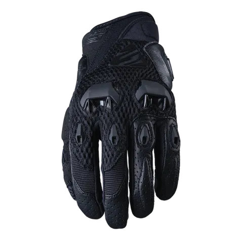 GLV FIVE 'STUNT EVO AIRFLOW' FULL BLACK 9/M