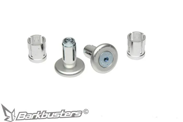 BB: ACC- - BAR END PLG (ANODIZED) - SILVER