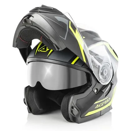 ACERBIS HELMET SEREL MODULAR BLACK/YELLOW XL 58-58.5cm