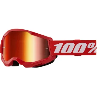 STRATA 2 Goggle Red - Mirror Red Lens