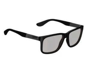 Leatt TheViz Sunglasses Sierra - Black/Silver Polarized Brow