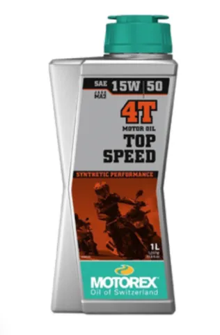 Motorex Top Speed MC 4T 15W50 - 1 Litre (10)