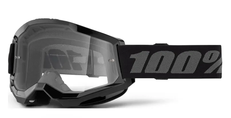 STRATA 2 Goggle Black - Clear Lens