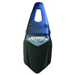 Tail Light Spoiler LED Clear Lens With Number Plate Light