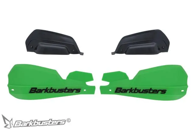 BB:VPS PLASTIC GUARD - GREEN - WITH WIND DEFLECTOR SET