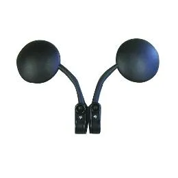 Mirror Enduro Style Right Hand Side 7/8 Clamp On Plastic