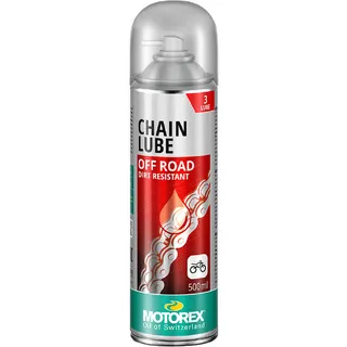 Motorex Chain Lube - Off Road (Red) Spray - 500ml (12) [3022
