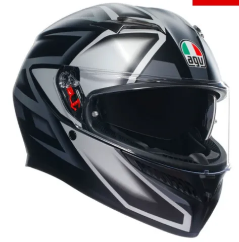 AGV K3 Compound Matt Black/Grey XL